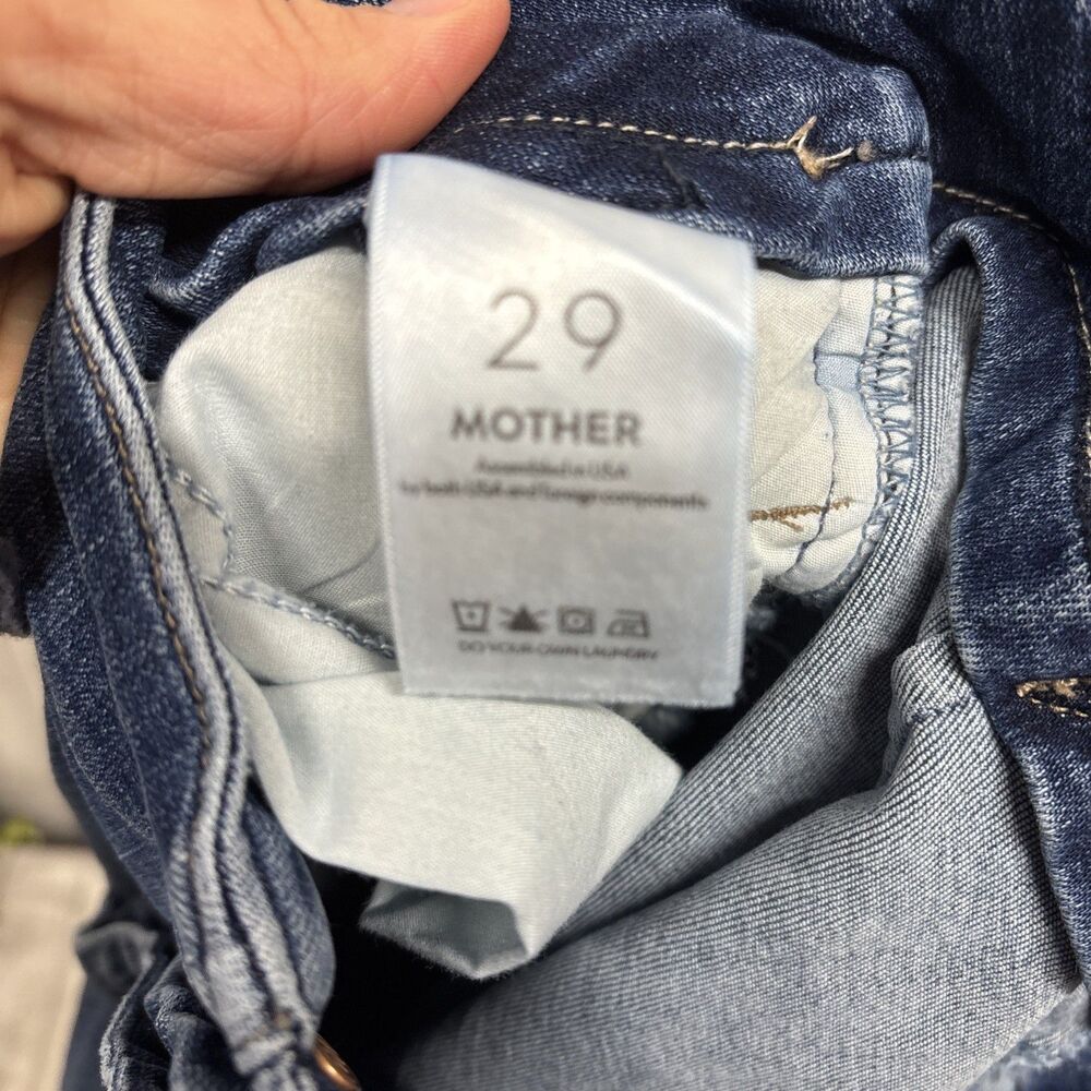 Womens Size 29 Mother The Cinch Greaser Ankle Jeans EUC - Picture 6 of 6